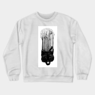 Wolf barcode Crewneck Sweatshirt